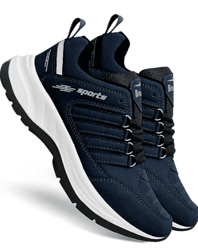 Dynamic Performance Blue Sports Shoe
